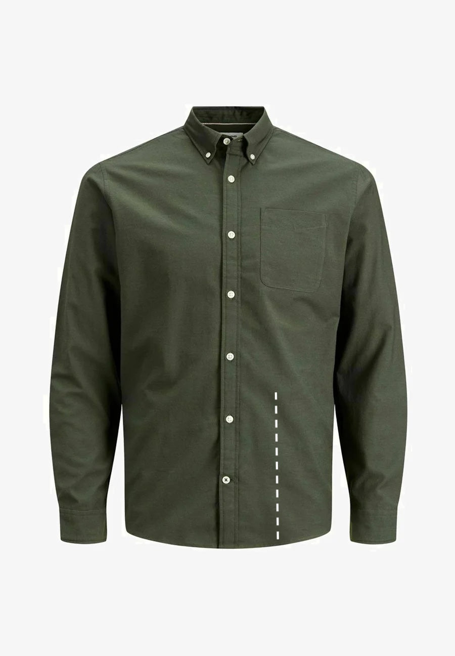 Fold up the bottom of the shirt