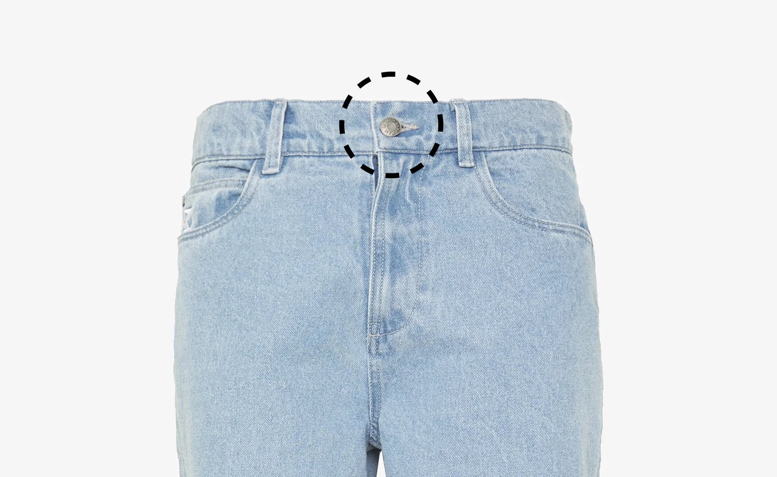 New button down trousers