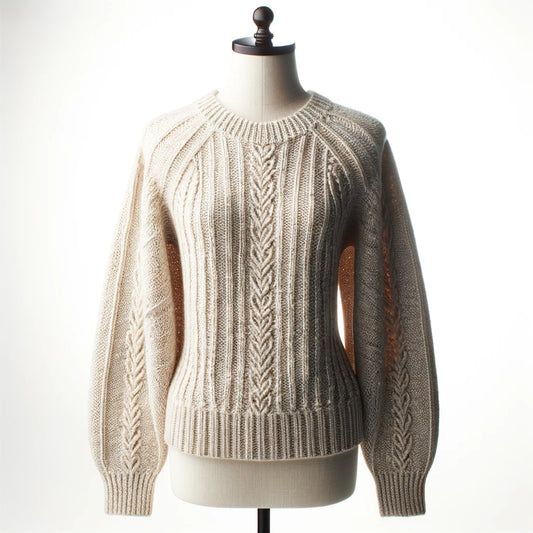 Knitted sweater/wool sweater (Clean)