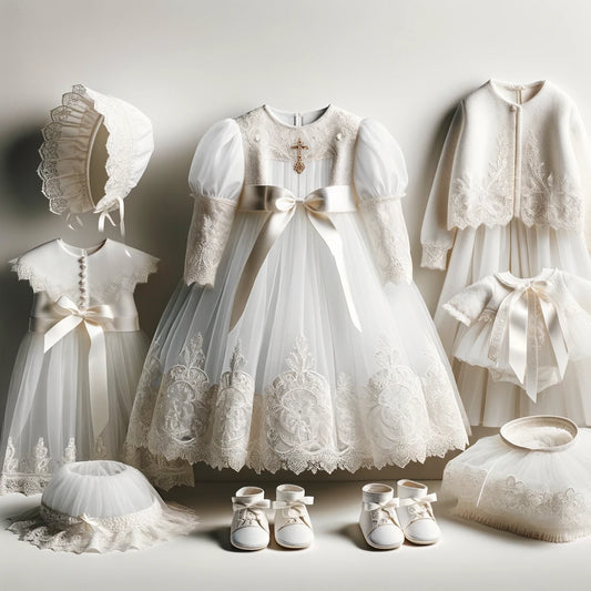 Parts for christening dress per piece (Clean)