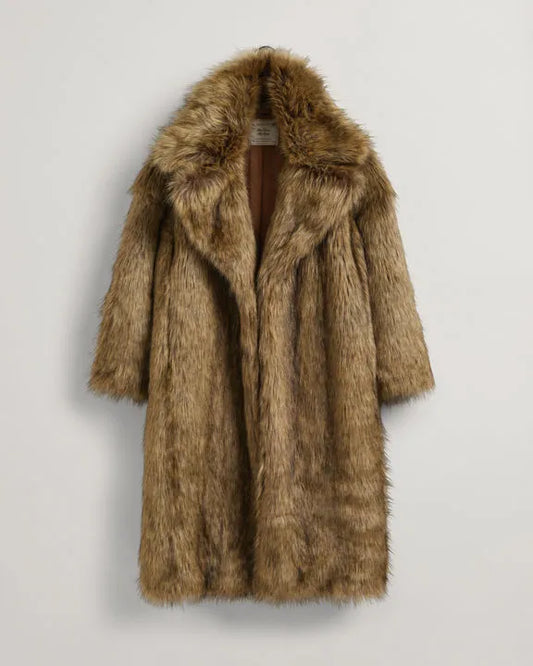 Put up/down fur jacket