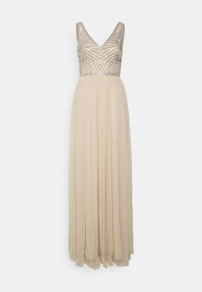 Long dress with sequins (Clear)